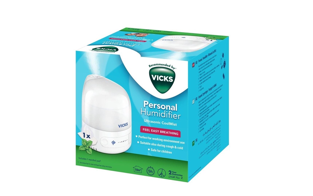 Vicks Humidificateur Air froid à ultrasons VUL510E4