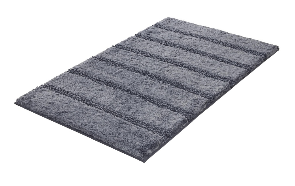 Kleine Wolke Tapis de bain Monrovia 60 x 100 cm, Gris