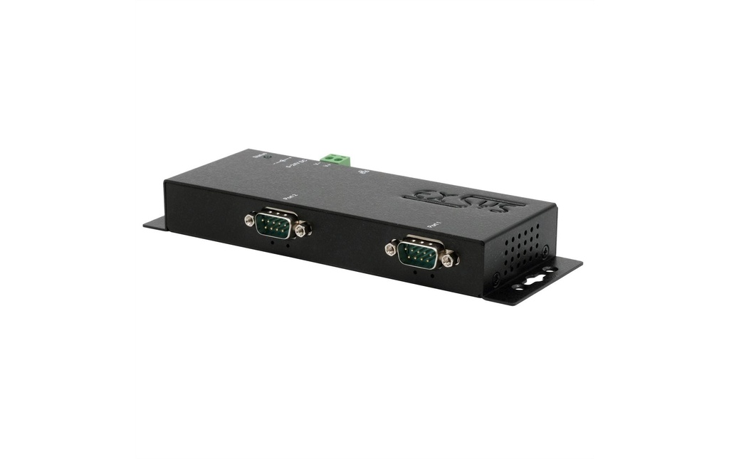 Exsys Serveur d’Appareils sériel EX-6122-2 2-Port-RS-232/422/485