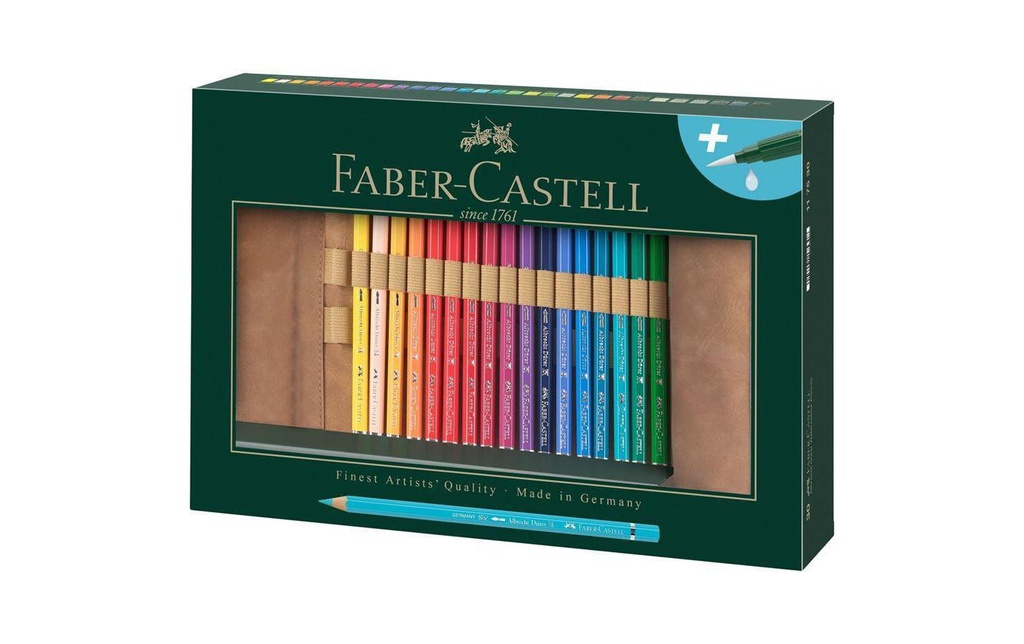 Faber-Castell Crayons de couleur Albrecht Dürer 30 couleurs