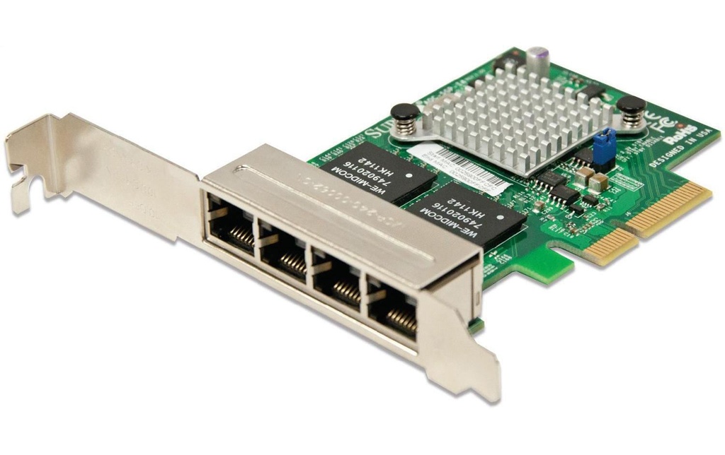 Supermicro Carte réseau AOC-SGP-i4 1Gbps PCI-Express x4