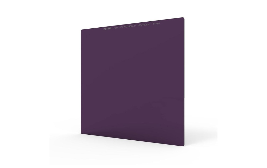 Nisi Filtre gris IR ND256 100 x 100 mm