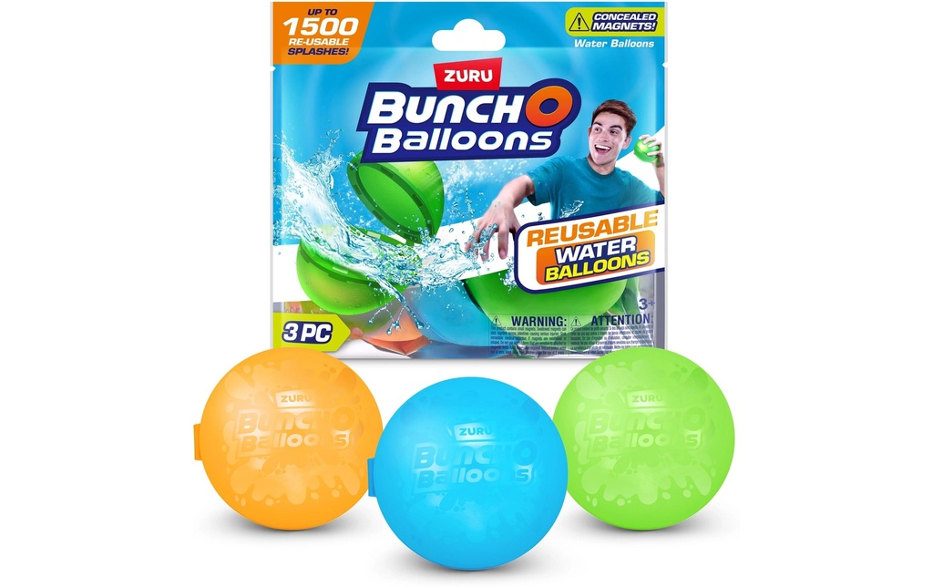Zuru Bunch O Balloons – paquet de 3 Series 2 / Assortis