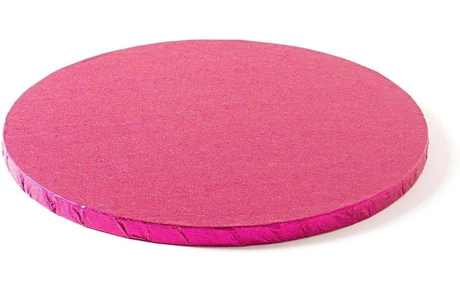 Decora Plateau à gâteau ø 30 cm, rond, fuchsia