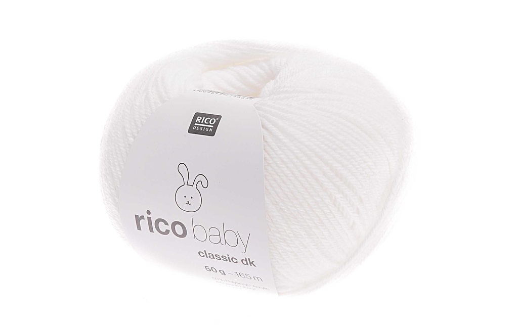 Rico Design Laine Baby Classic DK 50 g Blanc