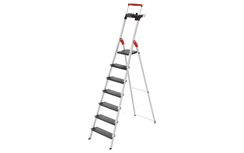 Hailo Échelle double L100 TopLine 7 niveaux