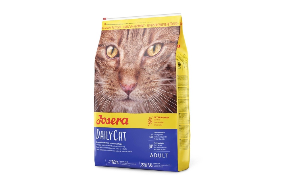 Josera Alimentation sèche DailyCat Anti-Hairball 10 kg