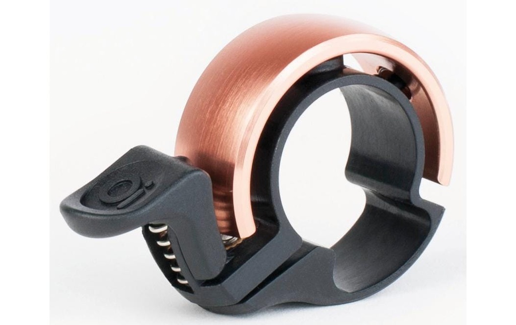 knog. Sonnette de vélo Oi Ø 22.2, bronze