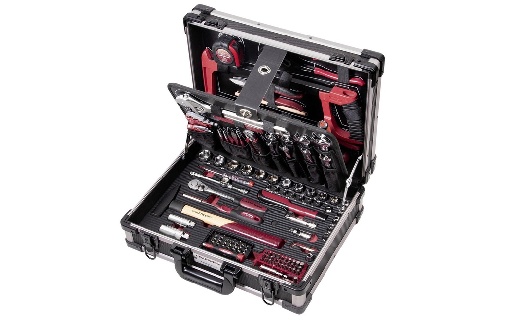 Kraftwerk Coffret à outils Profi-Alu KW PB 151 pièces