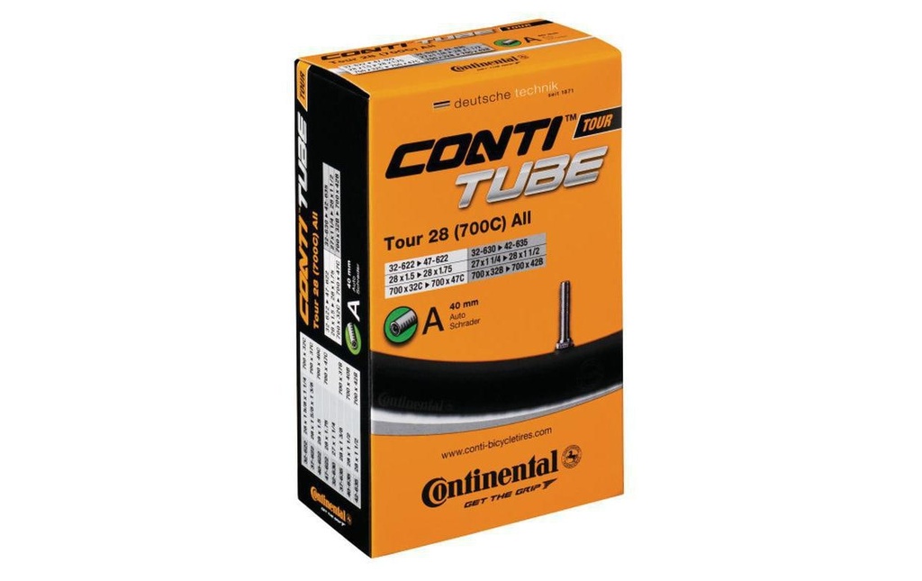Continental Chambre à air de vélo Mountainbike Schrader 27.5  +