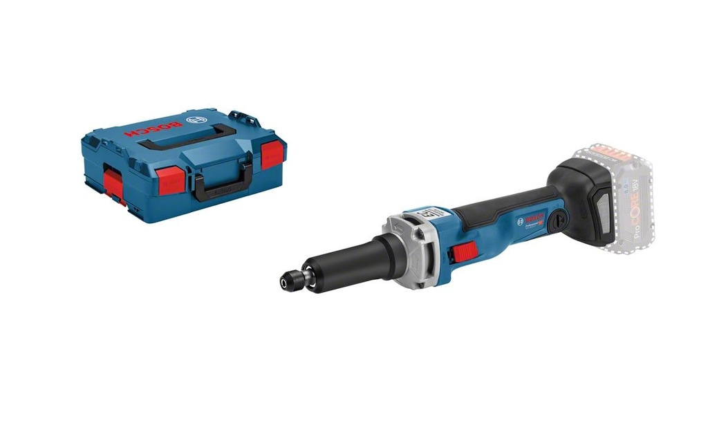 Bosch Professional Meuleuse droite sans fil GGS 18V-23 LC Solo, L-Boxx