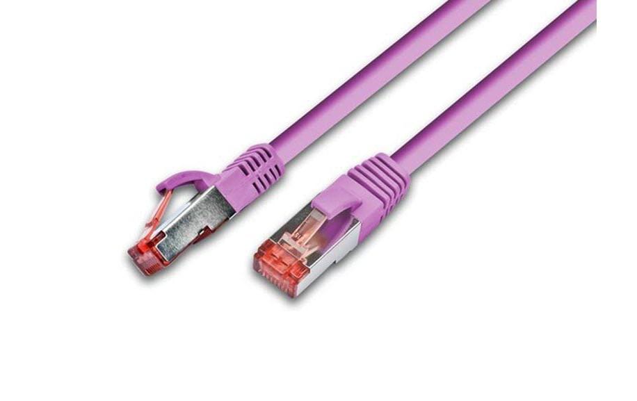 Wirewin Câble patch RJ-45 - RJ-45, Cat 6, S/FTP, 20 m, Rose