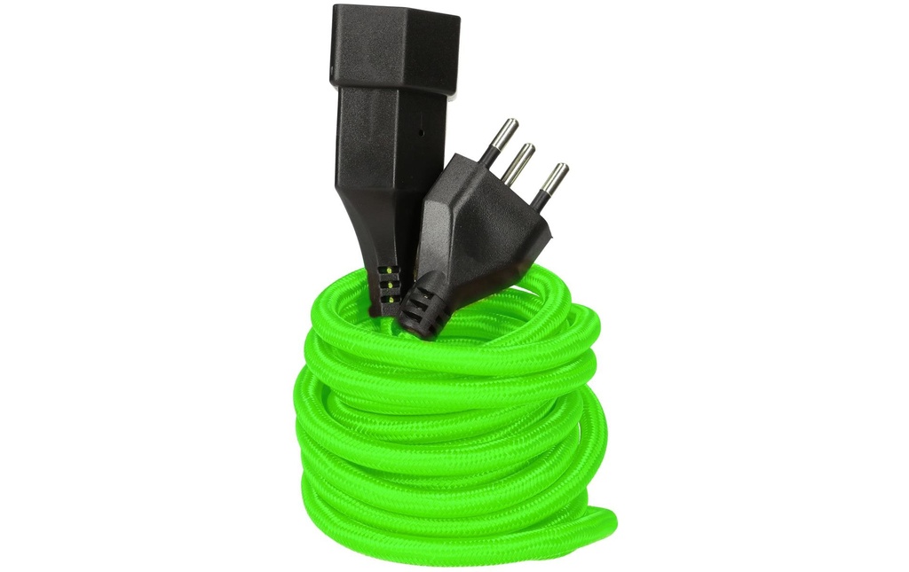 maxTex Câble de prolongation 3 m T13 - T12, Vert fluo