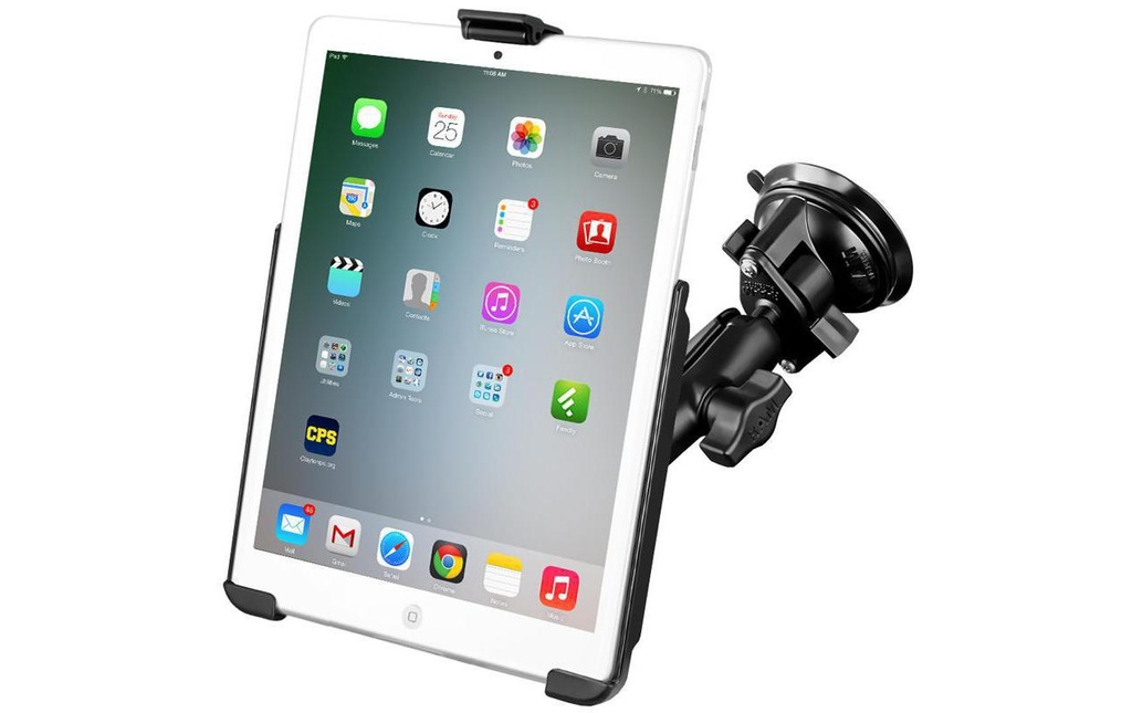 RAM Mounts Supports pour tablette EZ-Roll'r, iPad mini 1-3, ventouse