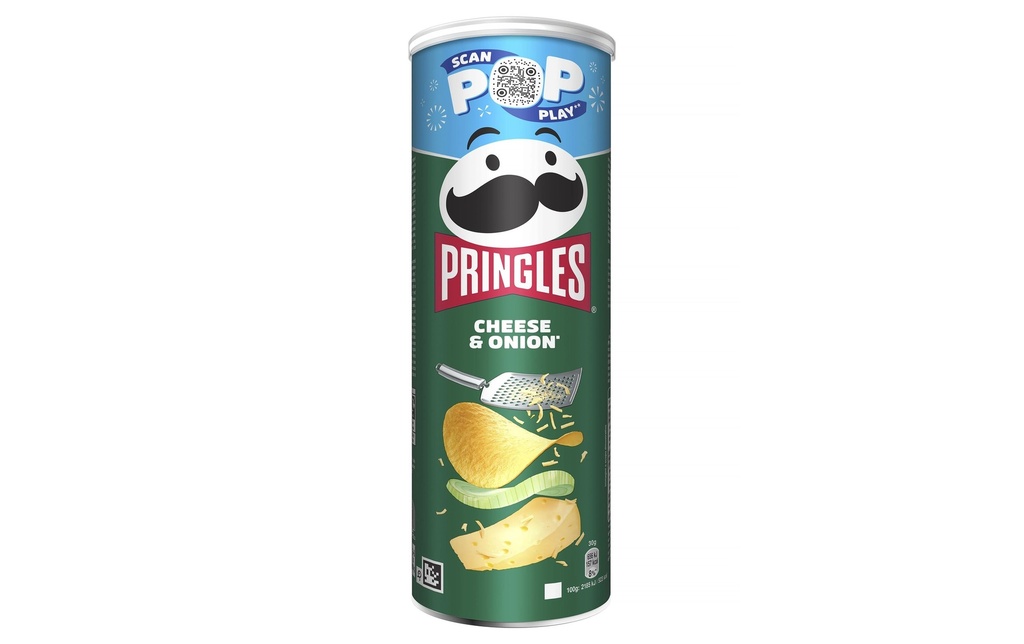 Pringles Int. Chips Cheese et Onion 165 g