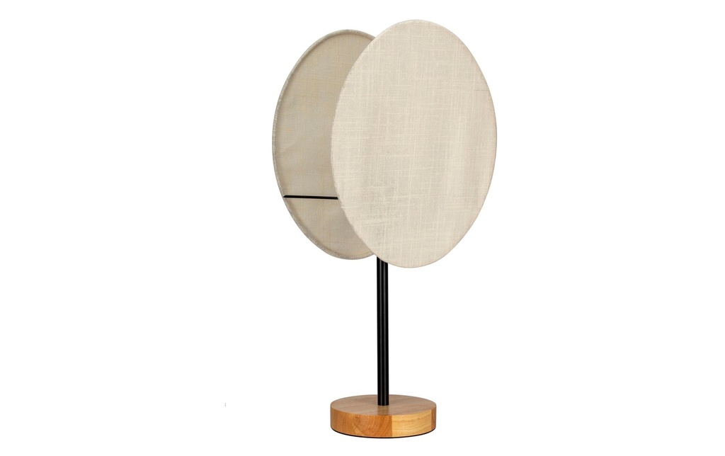 Pauleen Lampe de bureau Boho Darling E27, max. 20W, beige/noir