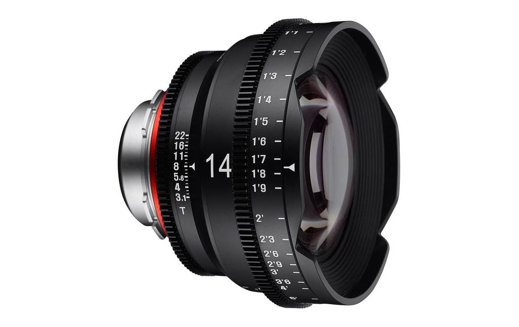 Samyang Longueur focale fixe XEEN 14mm T/3.1 FF Cine – Nikon F