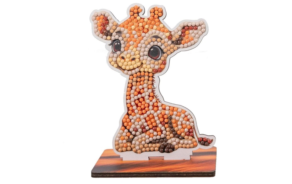 CRAFT Buddy Kits de bricolage Giraffe Crystal Art Wildlife Buddies
