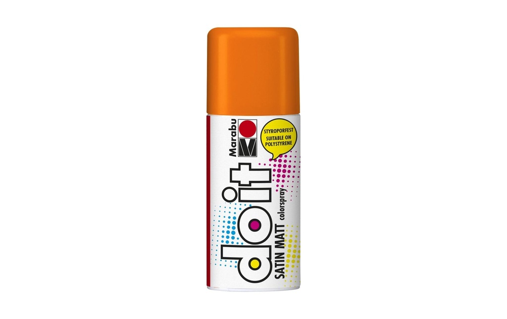 Marabu Peinture aérosol do it Satin 150 ml, Orange