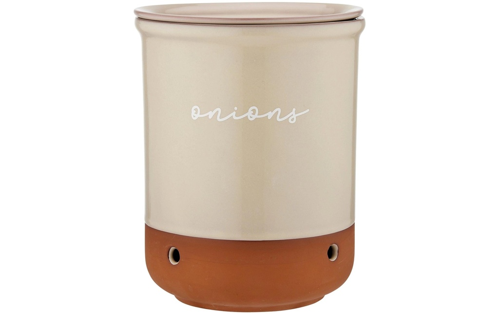 Ladelle Pot de conservation Onion Eco ø 16.5 cm, taupe