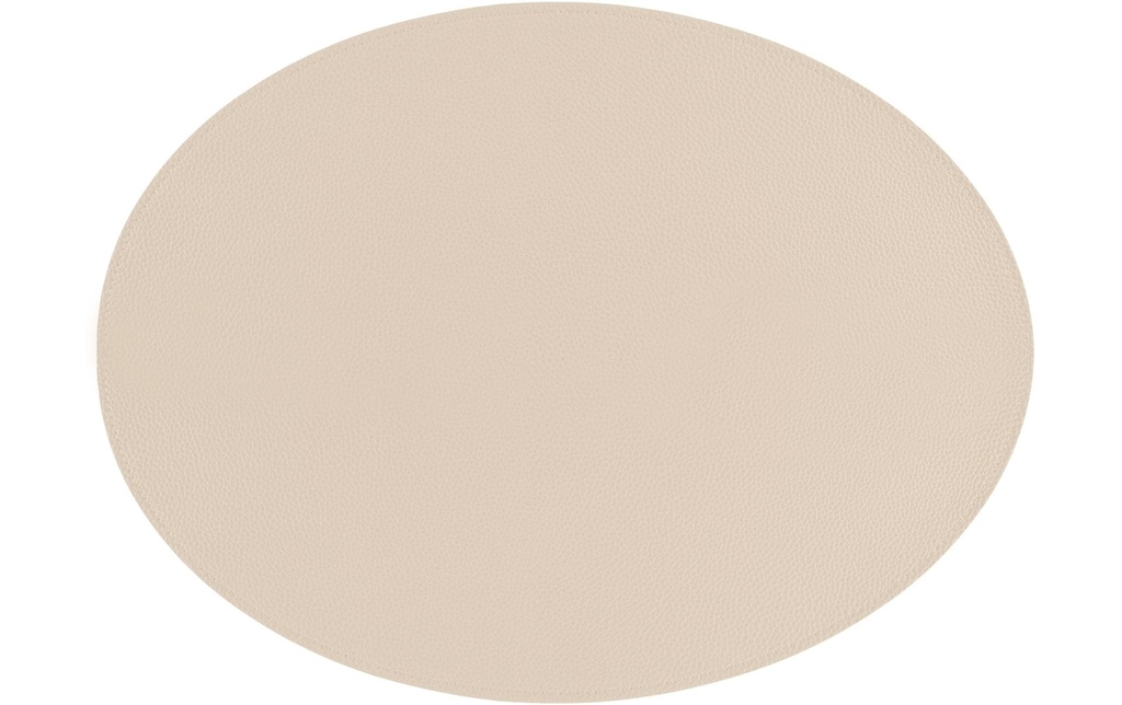 Tiseco Set de table Trudo 33 cm x 45 cm, Crème