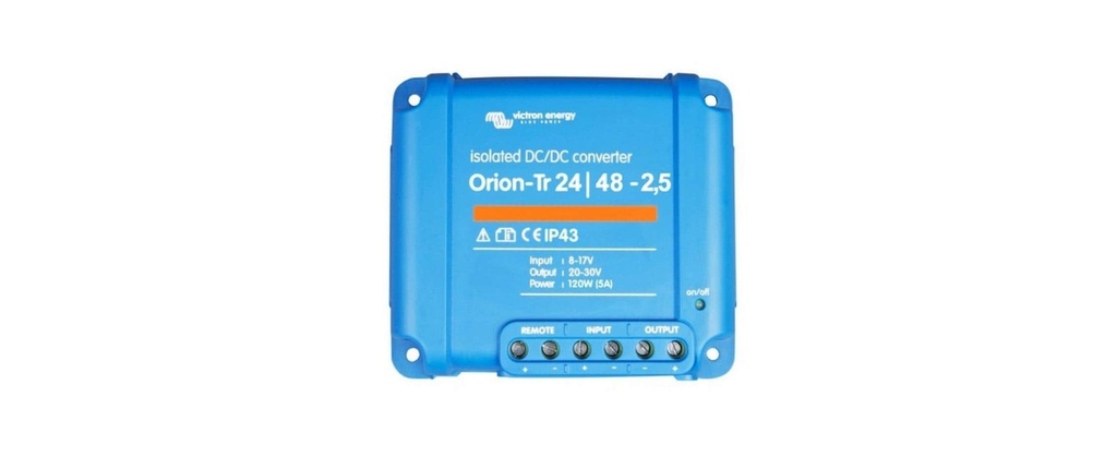 Victron Convertisseur de tension DC/DC Orion-Tr 12-48 V, 2.5A 120 W
