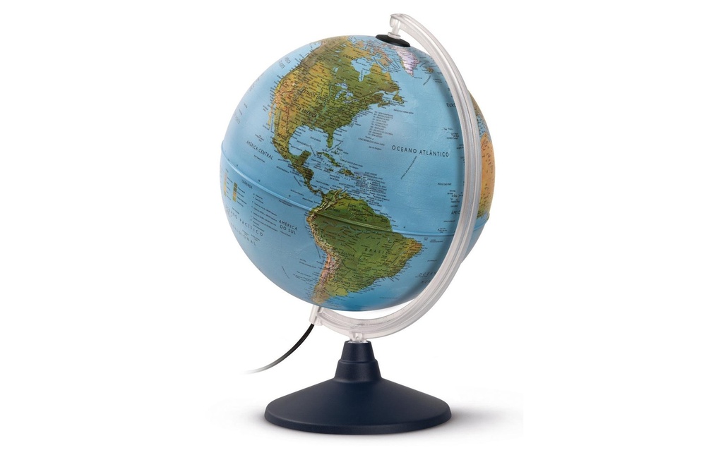 Tecnodidattica Globe terrestre lumineux Lumineux Elite 25 cm -FR-
