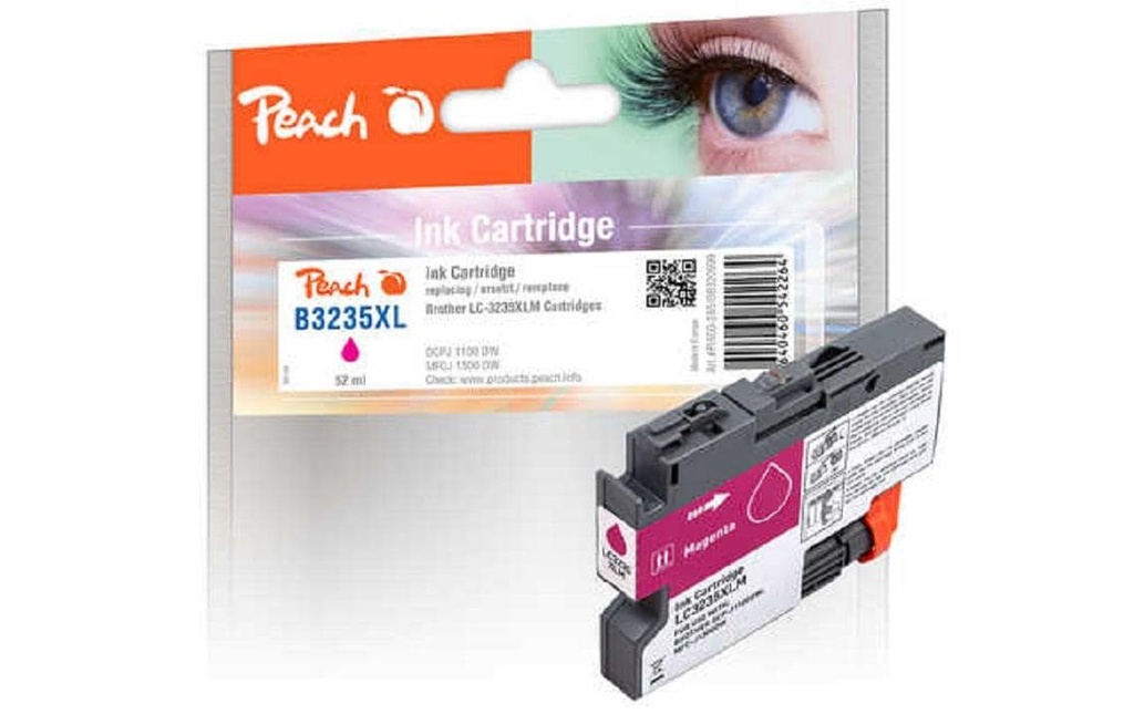 Peach Encre Brother LC-3235XL Magenta