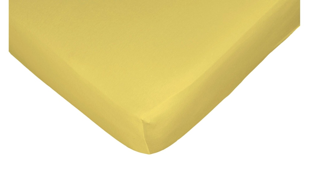 Night Fashion Drap-housse Jerry 140-160 x 200 cm, jaune