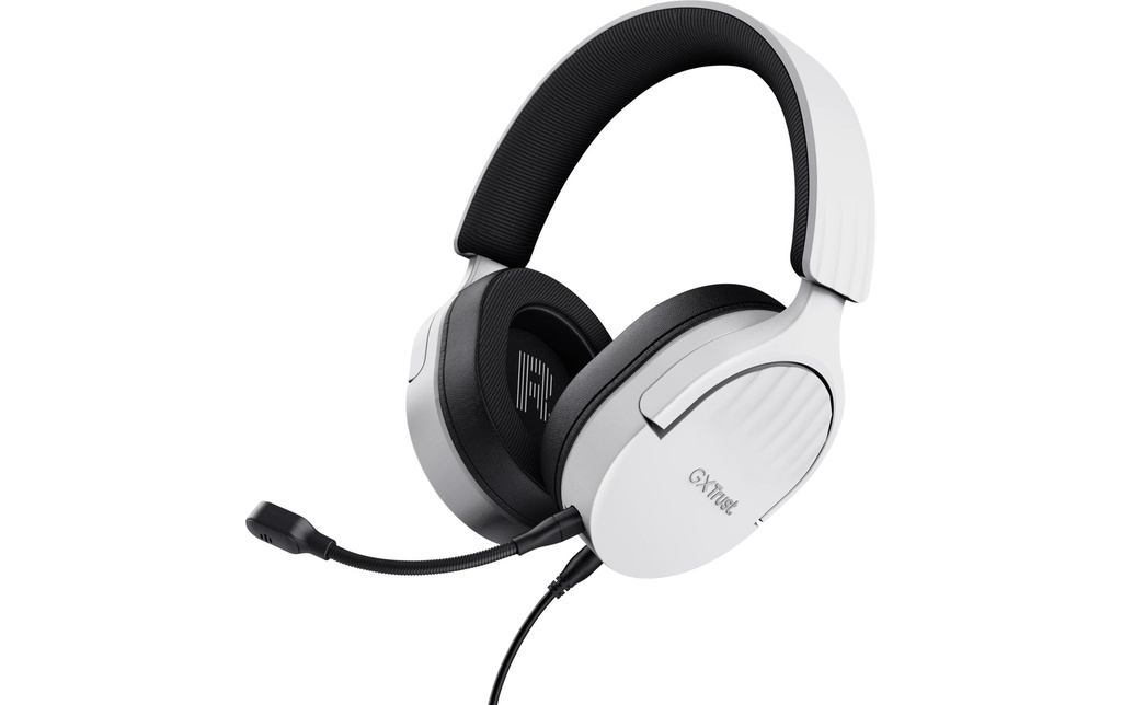 Trust Casque gaming GXT 489W FAYZO Noir/Blanc