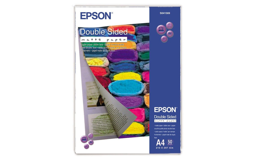 Epson Papier photo A4 178 g/m² 50 Pièce/s