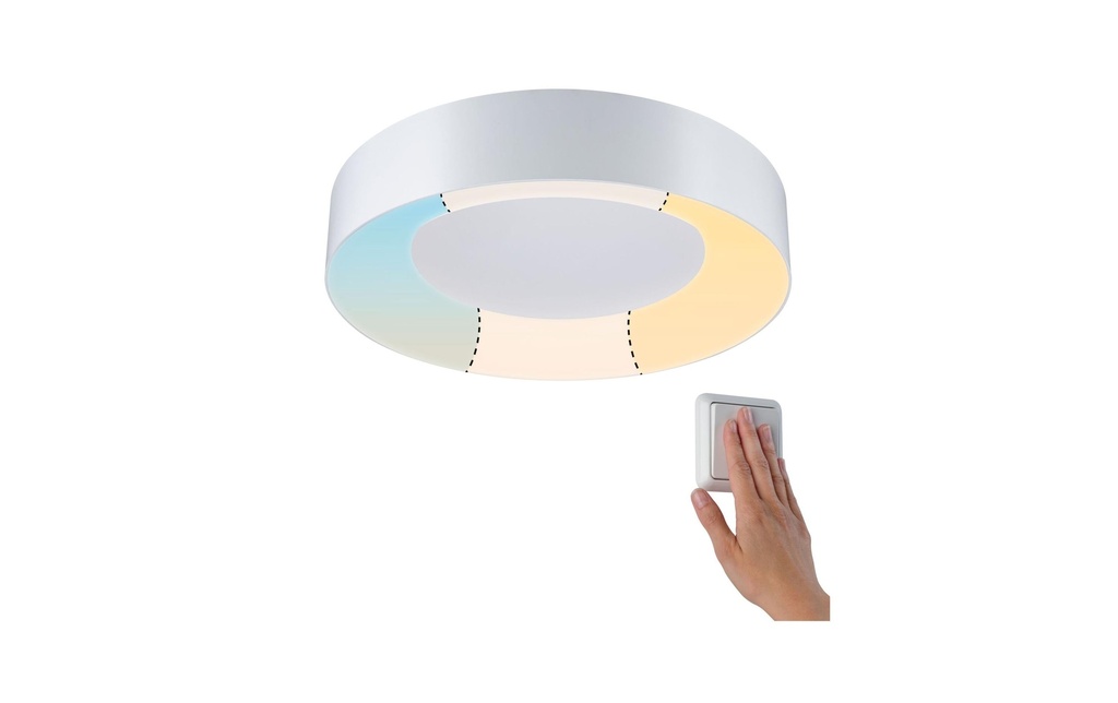 Paulmann Lampe de salle de bains CASCA 23 W, WhiteSwitch
