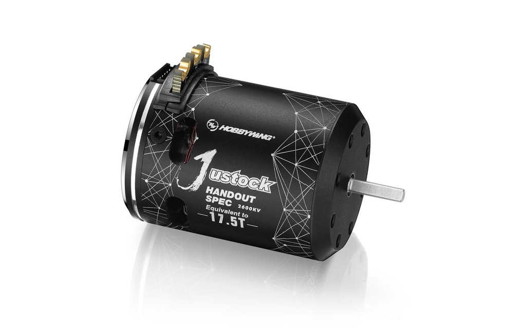 Hobbywing Moteur Brushless Sensored Xerun Justock 17.5T Handout