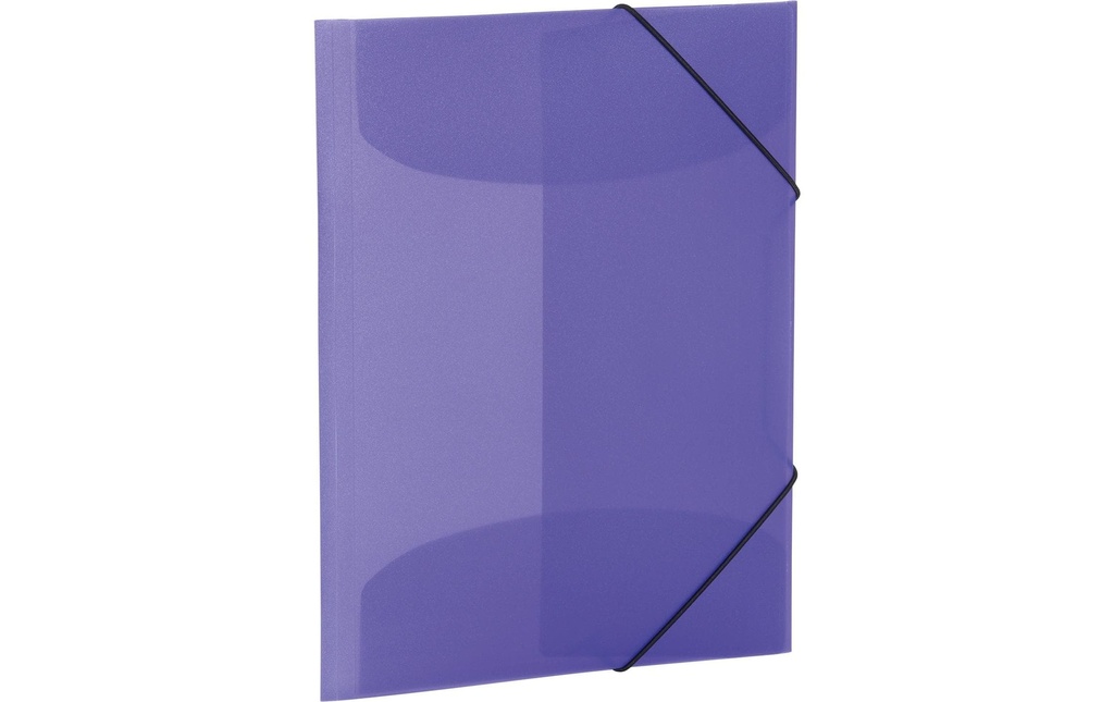 HERMA Chemise à rabats A4 PP translucide Violet