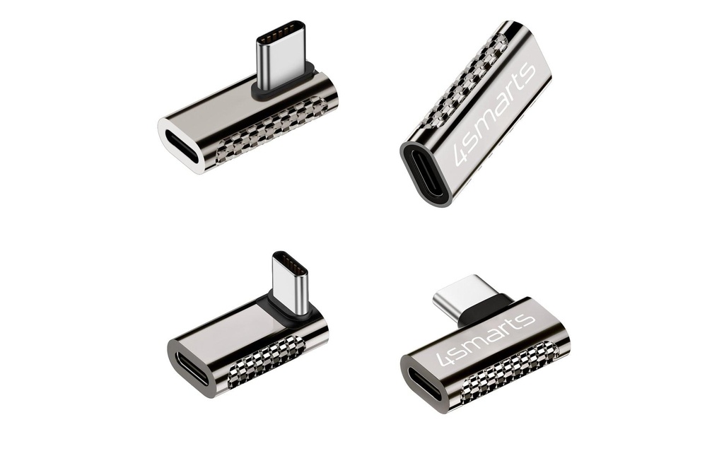 4smarts Adaptateur USB Set de 4 pièces Connecteur USB C - Prise USB C