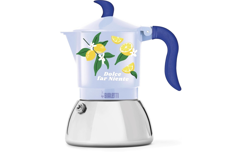 Bialetti Cafetière à expresso Moka Fiammetta Ind Pour 2 tasses
