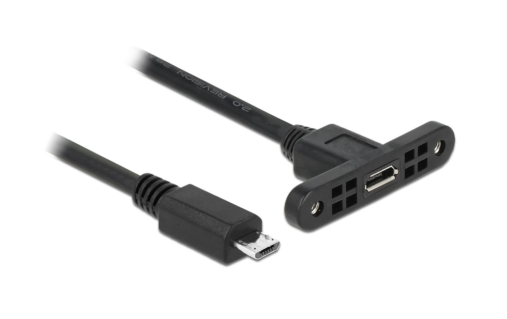 Delock Câble USB 2.0 Micro-USB B - Micro-USB B 1 m