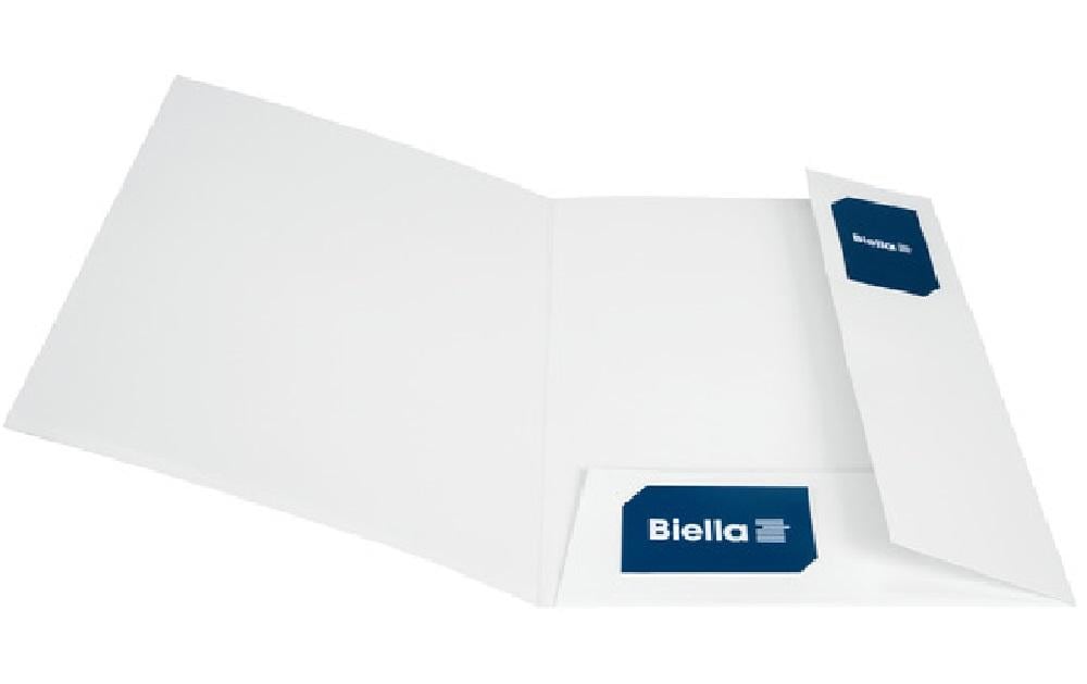 Biella Dossier de présentation Pearl #1, A4, Blanc, 25 pièces
