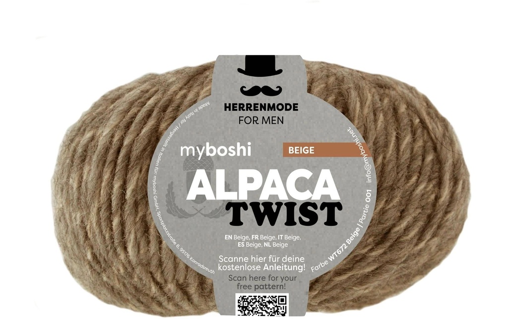 myBoshi Laine Alpaca Twist Beige