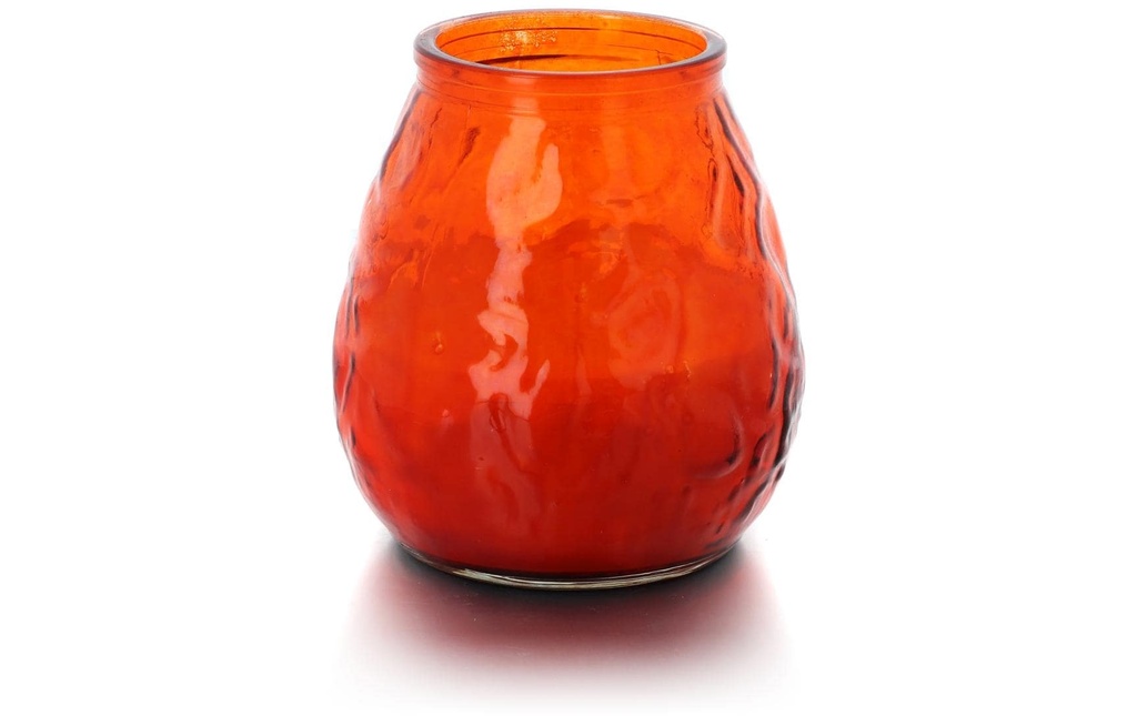 balthasar Bougie de jardin Citronella 10 x 10,5 cm, Orange