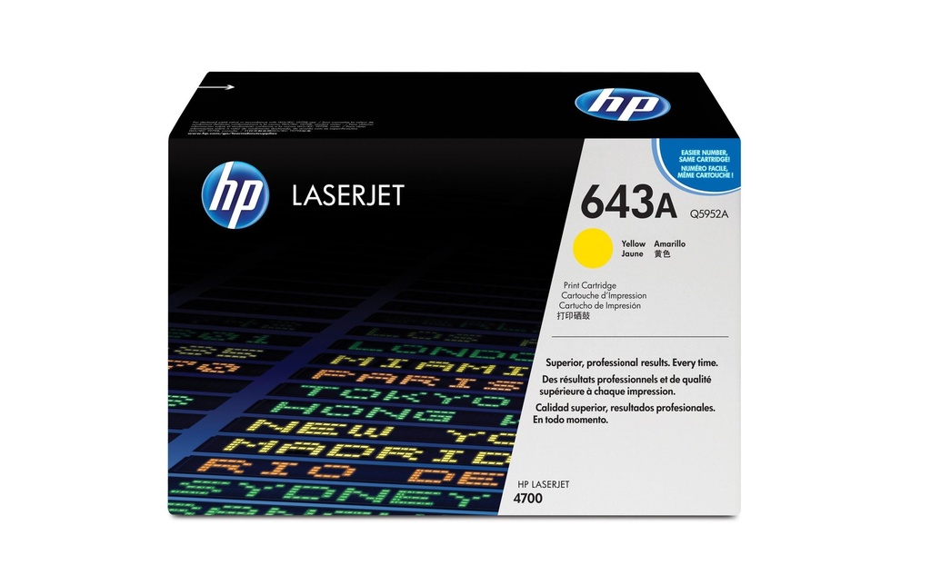 HP HP toner 643A yellow