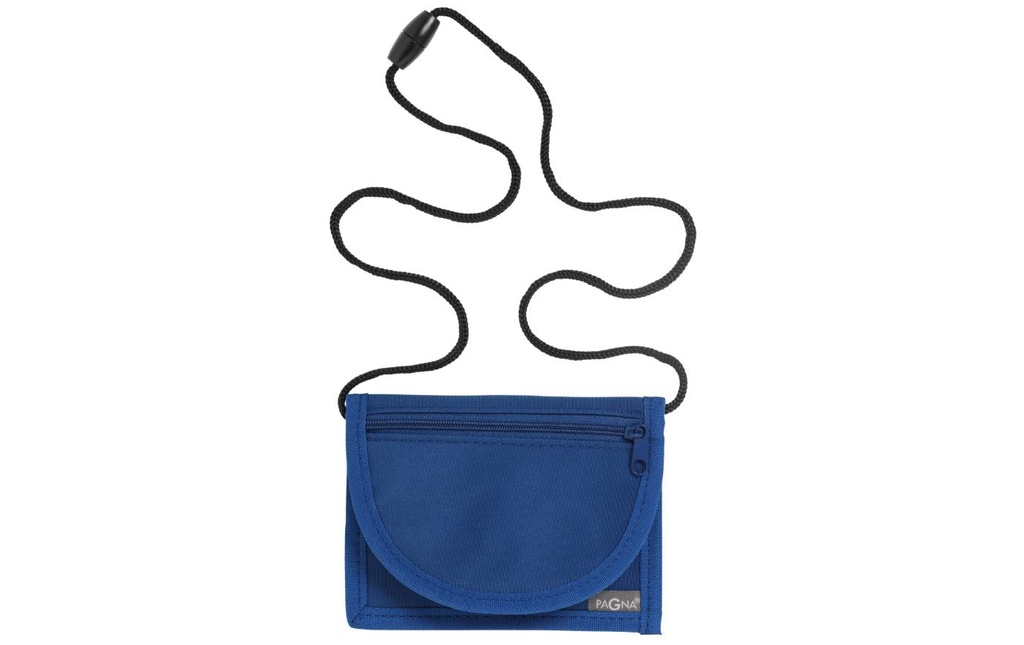 Pagna Pochette tour de cou Basic 13 x 10 cm Nylon, Bleu foncé