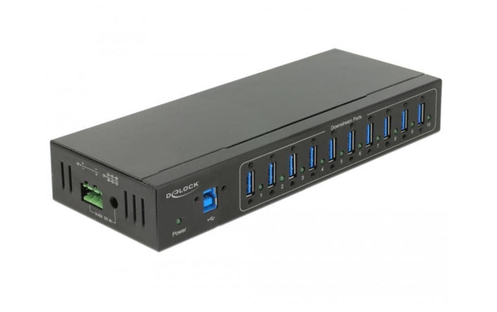 Delock Hub USB 63919 USB 3.0 - 10x Typ-A