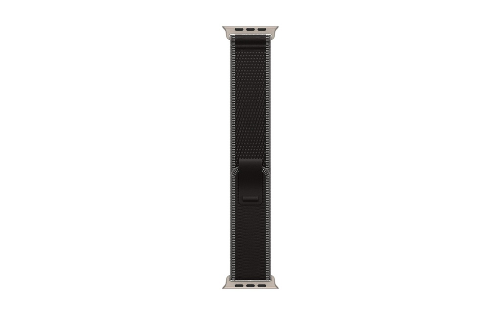 Apple Trail Loop 49 mm Black/Charcoal M/L Natural Titanium