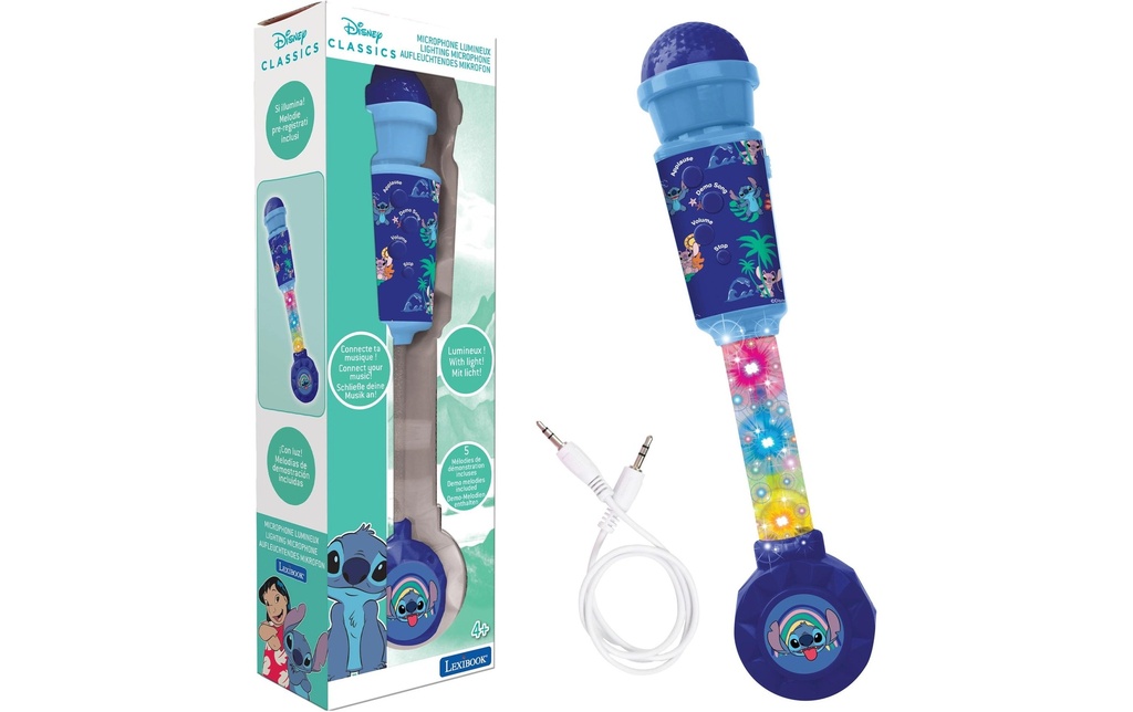 Lexibook Instrument de musique Stitch Microphone