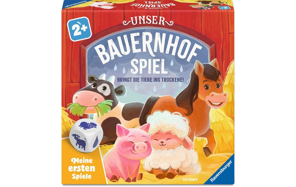 Ravensburger Mes premiers jeux Notre jeu de la ferme à partir de 2 ans 1-4 joueurs