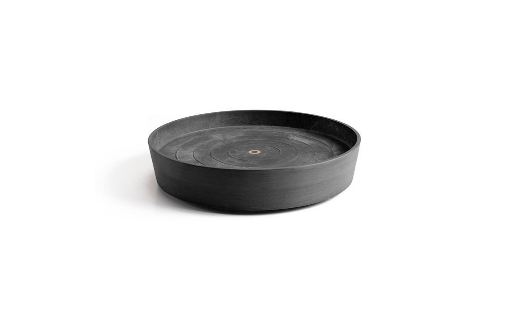 Ecopots Soucoupe Saucer Wheels Ø 41 cm Noir