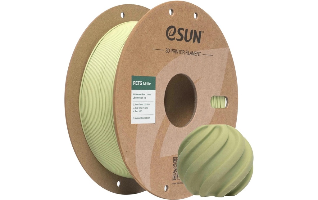 eSun Filament PETG-Matte Vert matcha 1.75 mm 1 kg