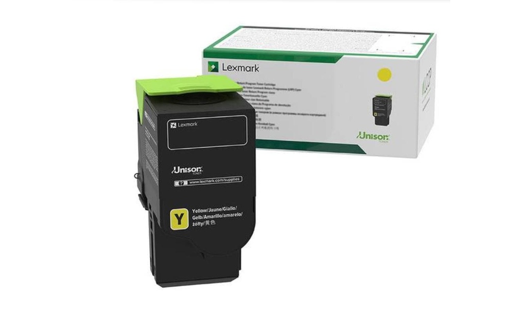 LEXMARK Lexmark toner ret. C242XY0 yel