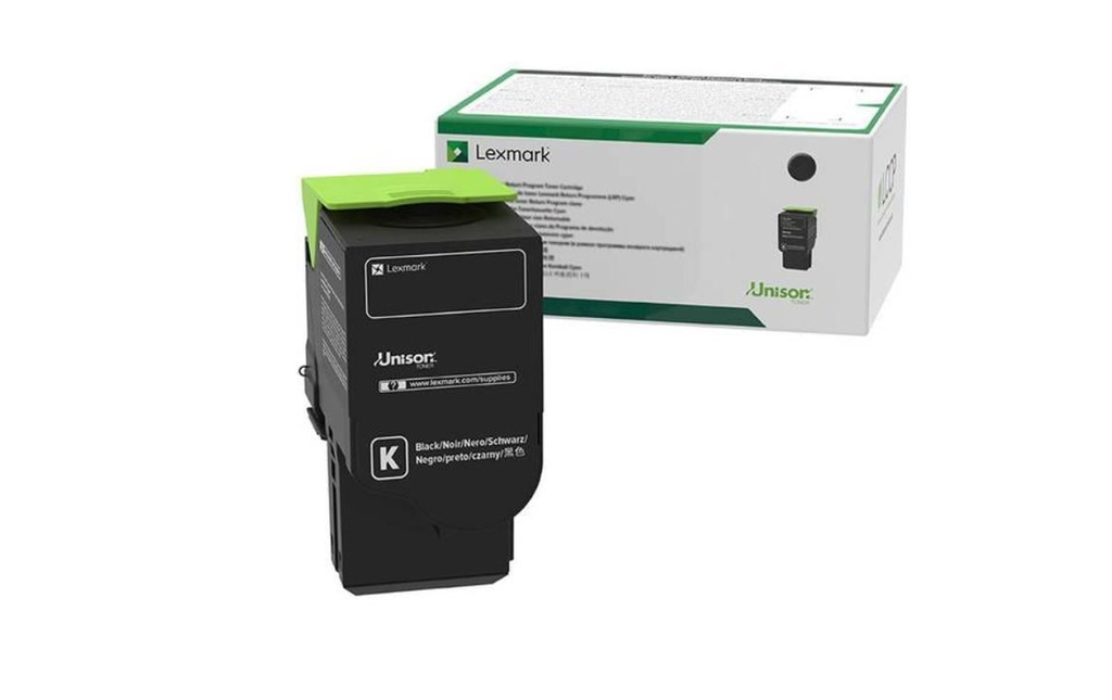 LEXMARK Lexmark toner ret. C242XK0 bk
